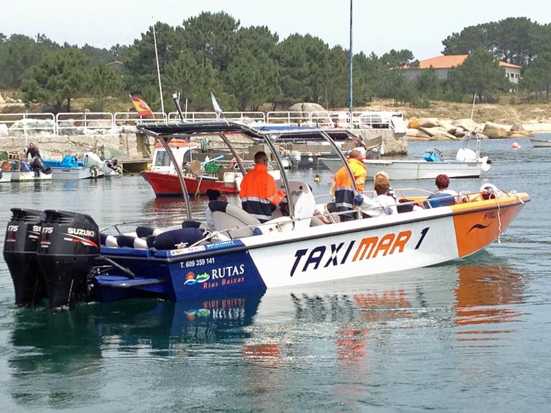 Taximar I: Barco a Cíes, Ons y Sálvora desde Sanxenxo y Portonovo