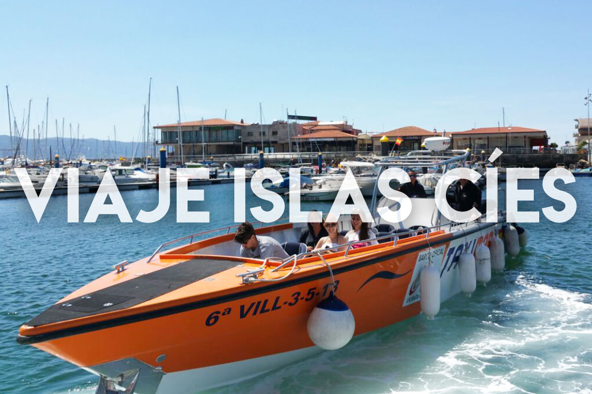 Viaje a Islas Cies en barco