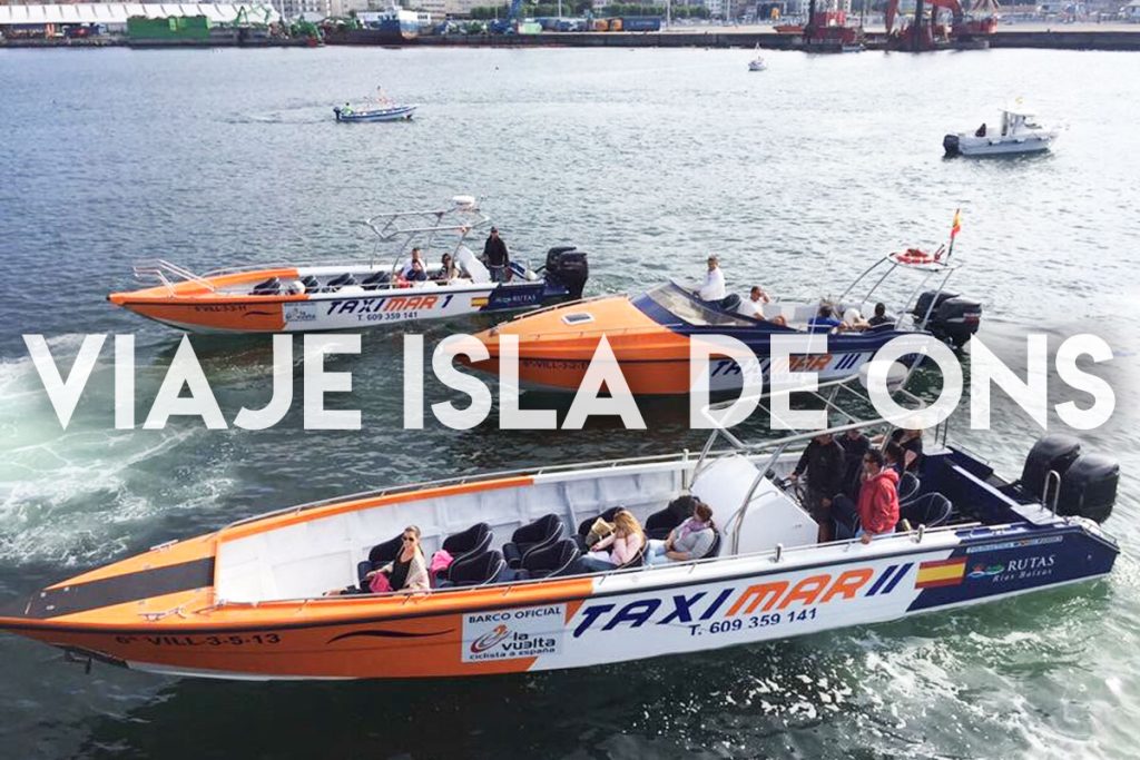 Barcos a isla de Ons